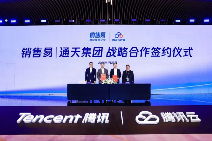 云代理商通天集团x销售易：用AICRM构建端到端客户经营体系(图1)